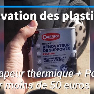 Rénovation des plastiques extérieur : Ma méthode petit miracle moins de 50 euros