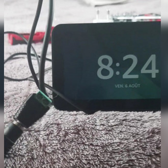 Convertir un appareil électrique pour un fonctionnement dans un fourgon aménagé en 12v, exemple avec un Amazon Echo Show
