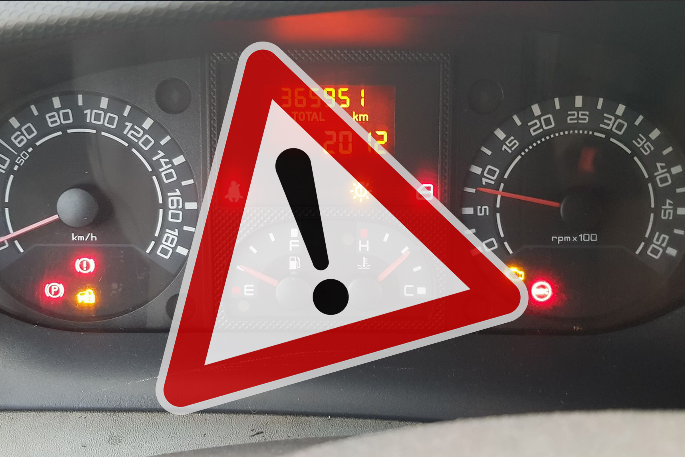 Signification Voyant Tableau De Bord Iveco Daily 35c11 Premiers kilomètres au volant du fourgon, premières pannes ! | Geek VanLife  : L'aventure VanLife d'un Geek :D